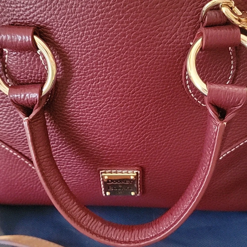 Dooney & Bourke Lucca Leather Satchel - Picture 11 of 13